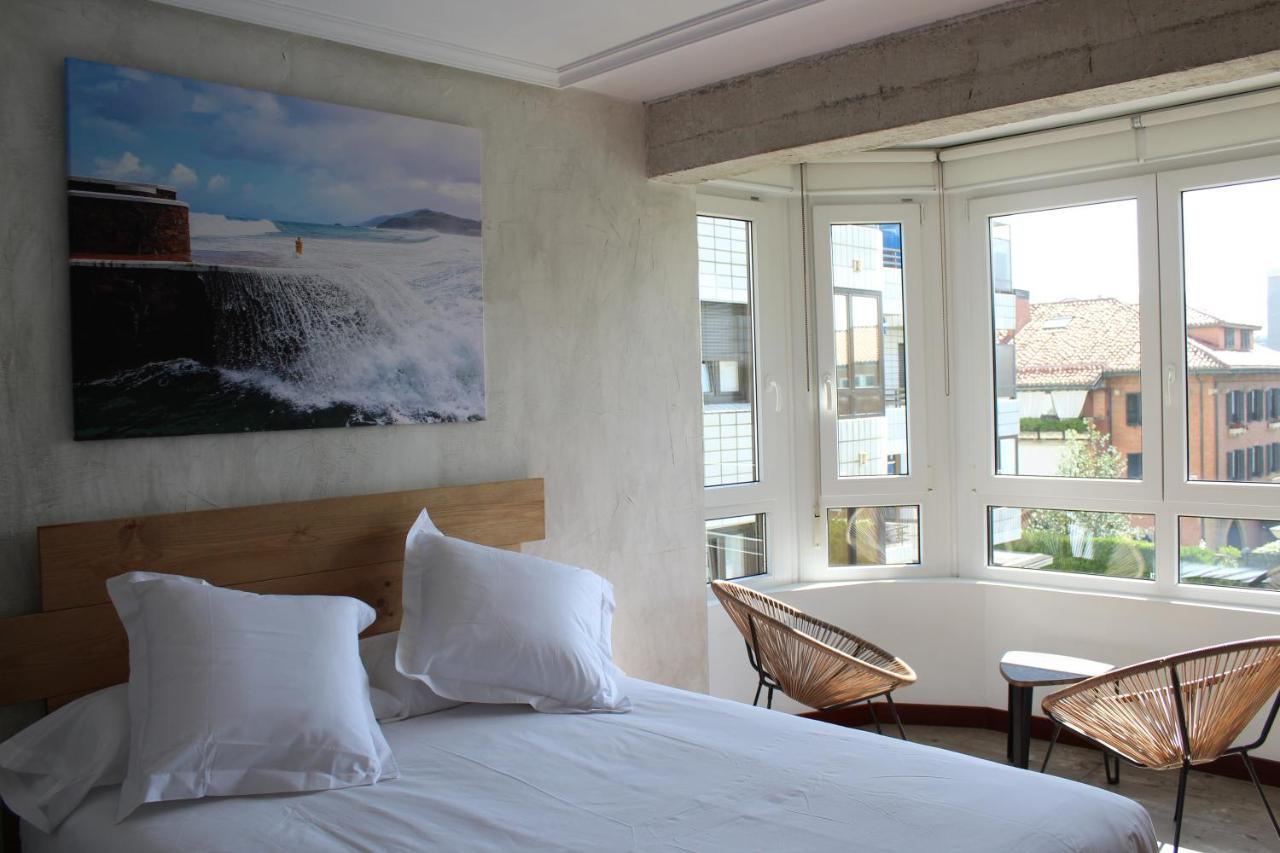 Apartamentos Zarautz Playa, Con Piscina Y Garaje Esterno foto