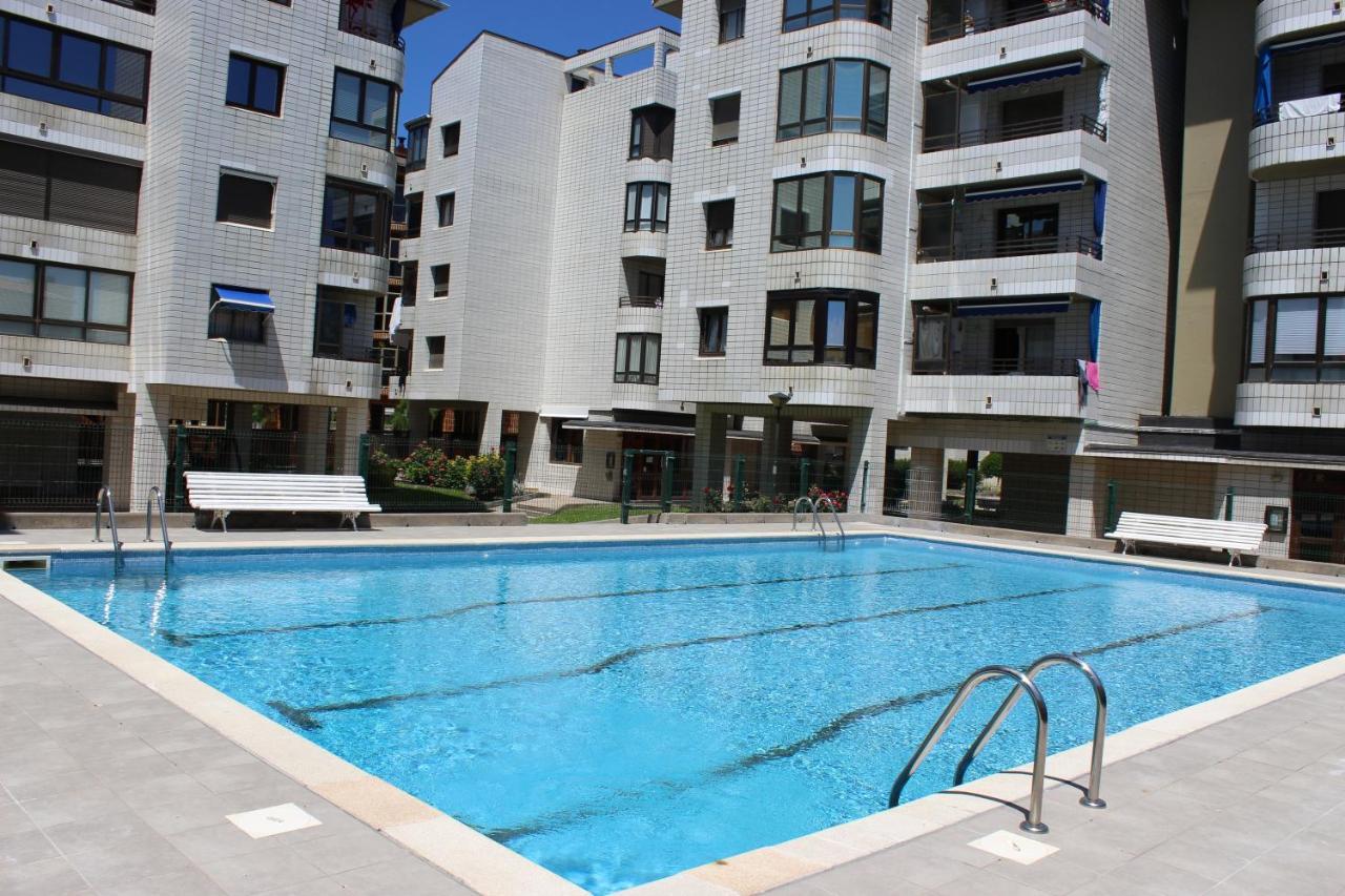 Apartamentos Zarautz Playa, Con Piscina Y Garaje Esterno foto